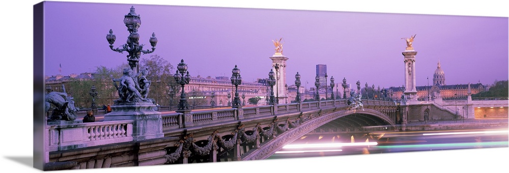 Bridge over a river, Seine River, Paris, France Wall Art, Canvas Prints ...