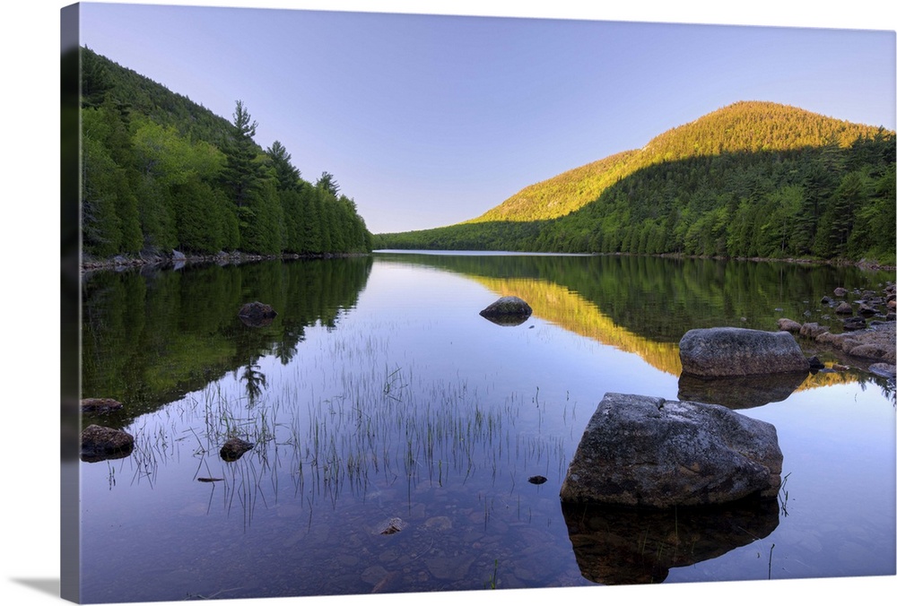 Bubble Pond at dawn, Acadia National Park, Maine