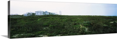Building on a hill, South Padre Island, Texas