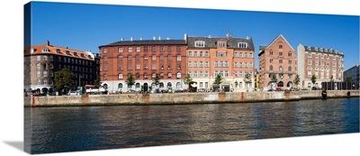 Buildings along canal, Nyhavn, Havnegade, Copenhagen, Denmark
