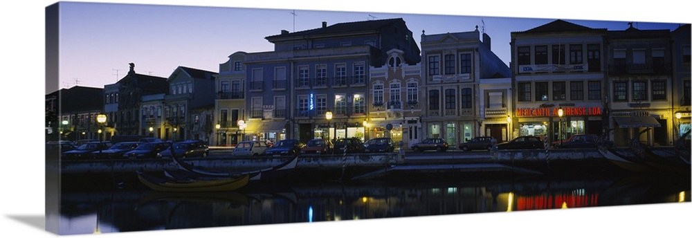 Buildings at the waterfront, Costa De Prata, Aveiro, Portugal