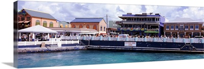 Buildings at the waterfront, Georgetown, Grand Cayman, Cayman Islands