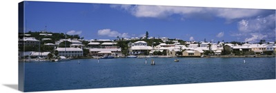Buildings at the waterfront, St. George, Bermuda
