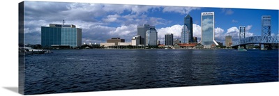 Buildings at the waterfront, St. John's River, Jacksonville, Duval County, Florida