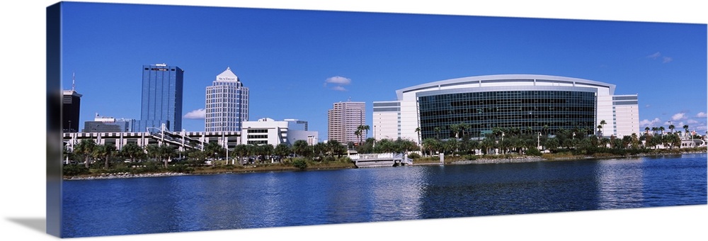 Buildings at the waterfront, St. Pete Times Forum, Tampa, Florida