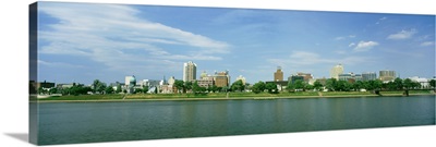 Buildings at the waterfront, Susquehanna River, Harrisburg, Pennsylvania