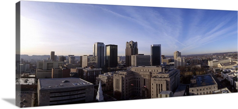 Buildings in a city, Birmingham, Jefferson county, Alabama,