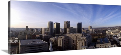 Buildings in a city, Birmingham, Jefferson county, Alabama,