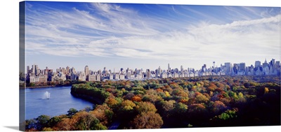Buildings in a city, Central Park, Manhattan, New York City, New York State