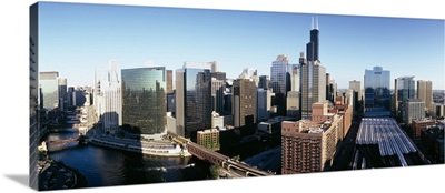 Buildings in a city, Chicago, Cook County, Illinois