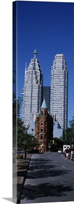 Buildings in a city, Flatiron Building, Toronto, Ontario, Canada