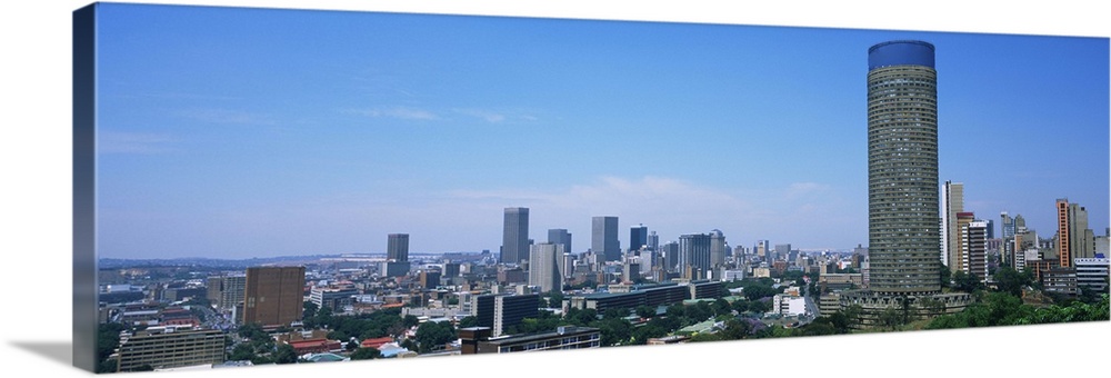 Buildings in a city, Johannesburg, South Africa