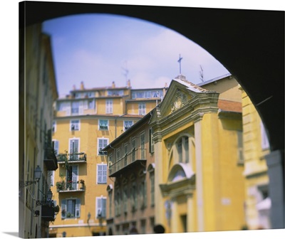 Buildings in a city, Nice, Cote dAzur, France
