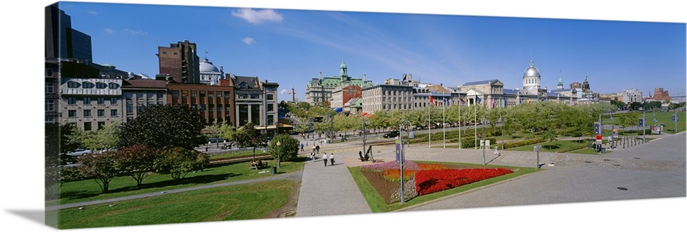 Buildings in a city, Place Jacques Cartier, Montreal, Quebec, Canada