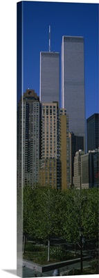 Buildings in a city, World Trade Center, New York City, New York State