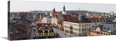 Buildings in city, Aalborg, Denmark