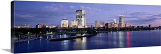 Boston Skyline Wall Art - Boston Skyline Paintings & Drawing | Great ...