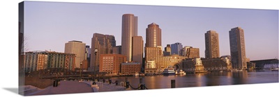 Buildings on the waterfront, Boston, Massachusetts