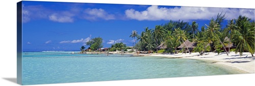 Bungalows Moana Beach Bora Bora Island | Great Big Canvas