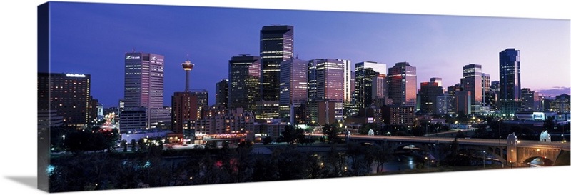 Large Image File Calgary Calgary Alberta Canada | Great Big Canvas