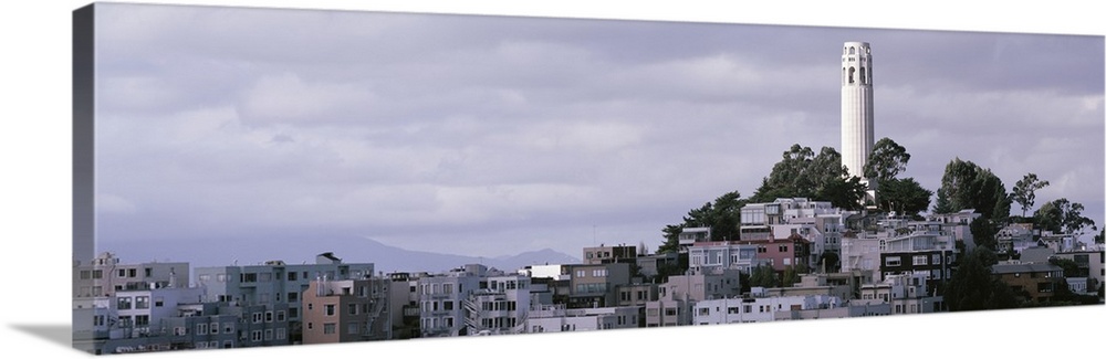 California, San Francisco, Coit Tower on Telegraph Hill