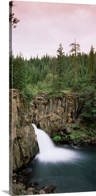 California, Shasta County, waterfall