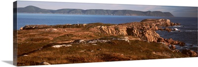 Canada, Nova Scotia, Cape Breton Island, Atlantic Ocean, Rocks at White Point beach
