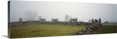 Cannons in a field, Gettysburg, Adams County, Pennsylvania