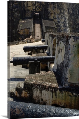 Cannons Of The Sant Barbara Battery