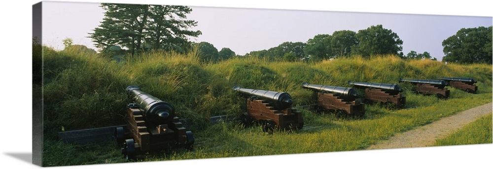 Cannons Yorktown Battlefield Yorktown VA