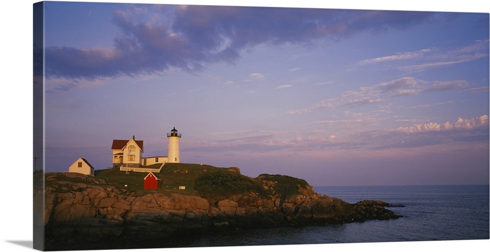 Cape Neddick Lighthouse ME Wall Art, Canvas Prints, Framed Prints, Wall