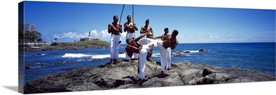 Capoeira Fighting Salvador Bahia Brazil