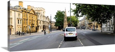 Car on the road, Oxford, Oxfordshire, England