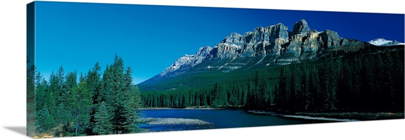 Castle Mountain Banff National Park Alberta Canada | Great Big Canvas