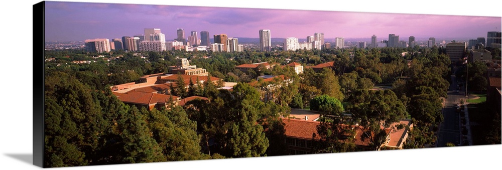 Century City and UCLA campus, Los Angeles, California
