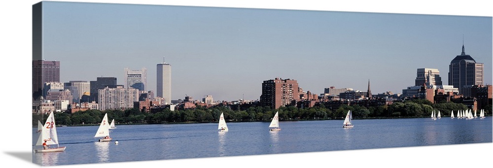Charles River Skyline Boston MA