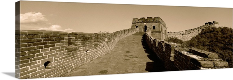 China, View of the Great Wall of China Wall Art, Canvas Prints, Framed ...