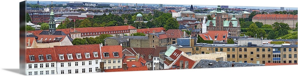 City viewed from the Round Tower, Copenhagen, Denmark