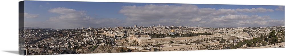 Cityscape from the Mount of Olives, Jerusalem, Israel