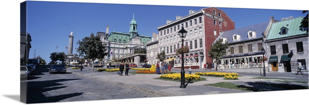 Cityscape Montreal Quebec Canada