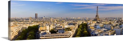 Cityscape with Eiffel Tower in background Paris Ile de France France