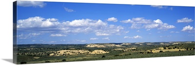 Clouds over a landscape, Newspaper Rock, U.S. Route 211, Canyonlands National Park, Needles, Utah