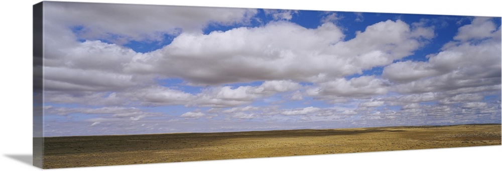 Clouds over a landscape, North Dakota