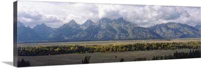 Clouds over Grand Teton National Park WY