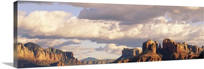 Clouds over rocks, Valley Of The Gods, San Juan County, Utah