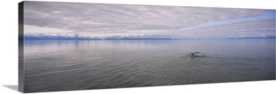 Clouds over the sea, Frederick Sound, Alaska