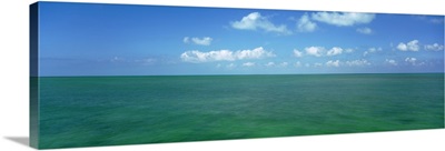 Clouds over the sea, Gulf Of Mexico, Florida Keys, Florida