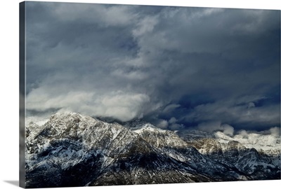 Clouds over the Wasatch Mountains, Utah