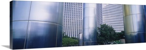 Columns of a building, Downtown District, Houston, Texas image thumbnail
