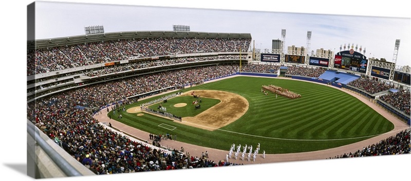 New Comiskey Park, Chicago, White Sox by Panoramic Images